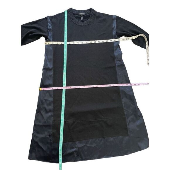 rag & bone sadie crewneck wool blend sweater dress size xs - Picture 6 of 10